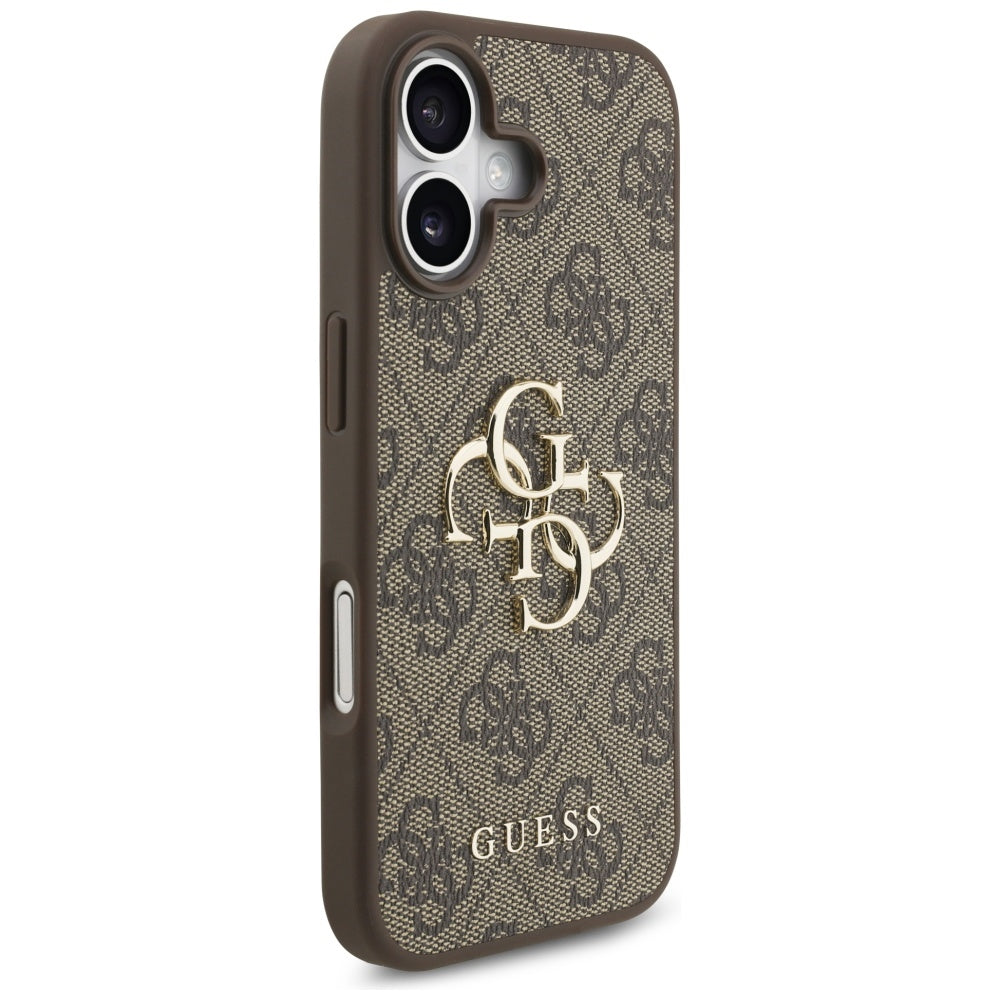 Husa pentru iPhone 17 - Guess Hardcase 4G Big Logo (GUHCP17S4GMGBR) - Brown