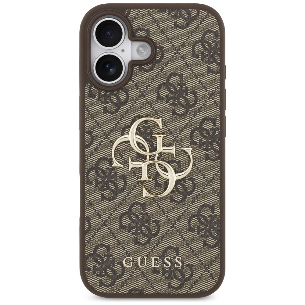 Husa pentru iPhone 17 - Guess Hardcase 4G Big Logo (GUHCP17S4GMGBR) - Brown