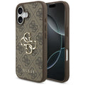 Husa pentru iPhone 17 - Guess Hardcase 4G Big Logo (GUHCP17S4GMGBR) - Brown