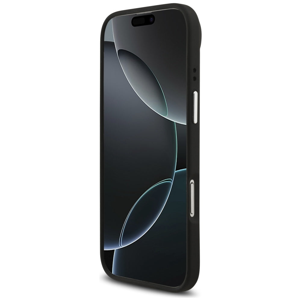 Husa pentru iPhone 17 Air - Guess Hardcase 4G Grained Big and Classic Logo (GUHCP17MPG4SMCEK) - Black