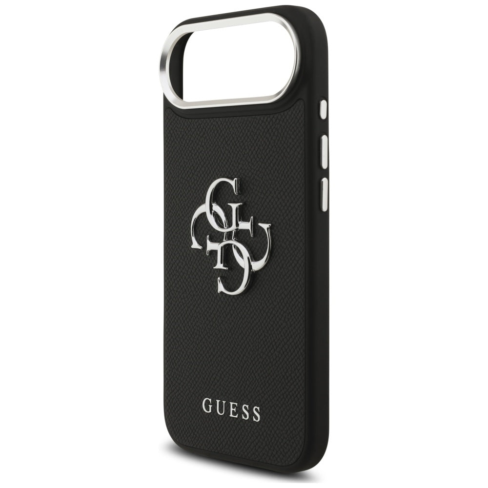 Husa pentru iPhone 17 Air - Guess Hardcase 4G Grained Big and Classic Logo (GUHCP17MPG4SMCEK) - Black