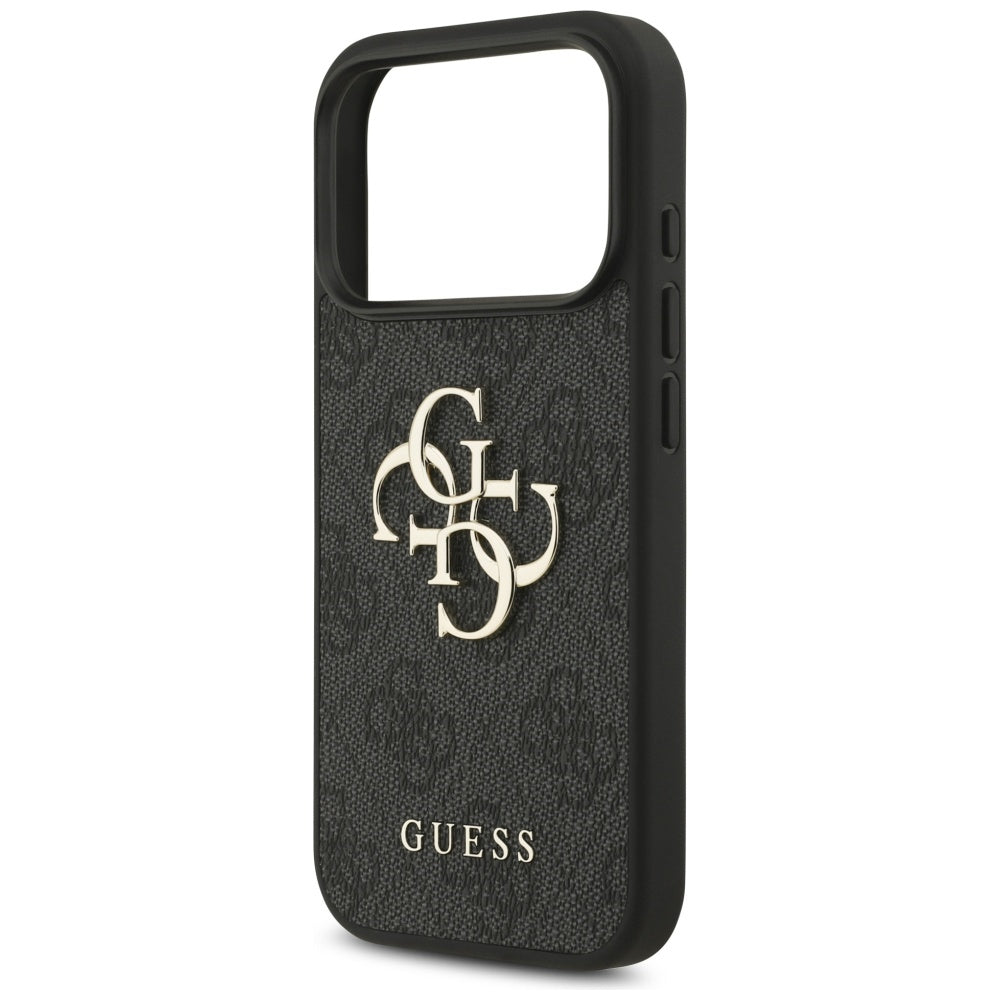 Husa pentru iPhone 17 Pro Max - Guess Hardcase 4G Big Logo (GUHCP17X4GMGGR) - Black