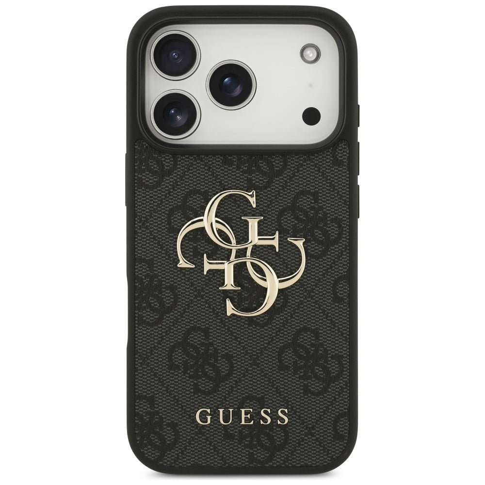Husa pentru iPhone 17 Pro - Guess Hardcase 4G Big Logo (GUHCP17L4GMGGR) - Black