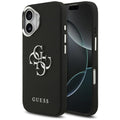 Husa pentru iPhone 17 - Guess Hardcase 4G Grained Big and Classic Logo (GUHCP17SPG4SMCEK) - Black