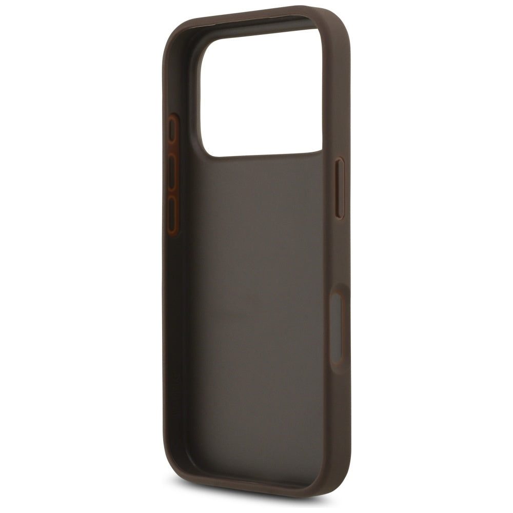 Husa pentru iPhone 17 Pro - Guess Hardcase 4G Big Logo (GUHCP17L4GMGBR) - Brown