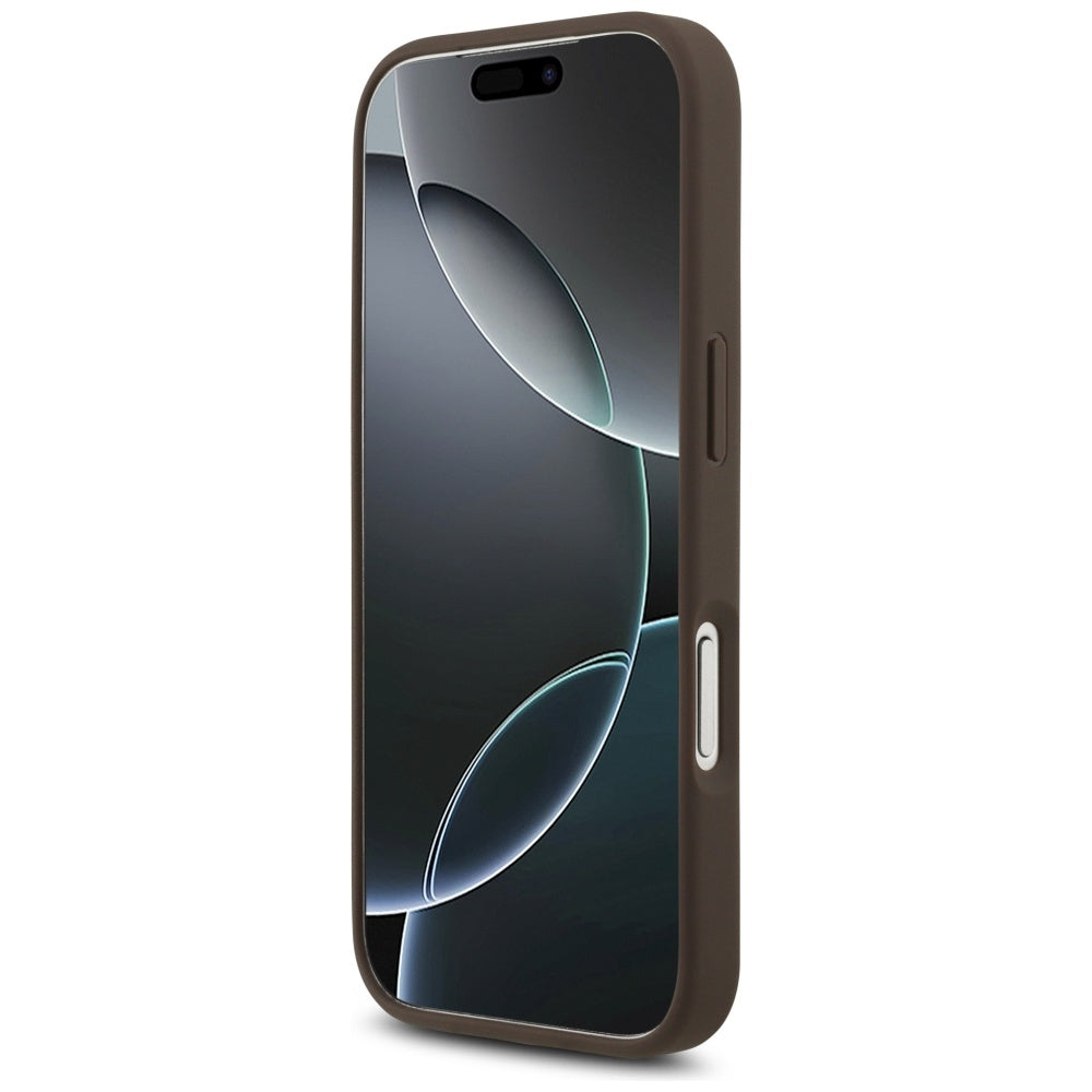 Husa pentru iPhone 17 Pro - Guess Hardcase 4G Big Logo (GUHCP17L4GMGBR) - Brown