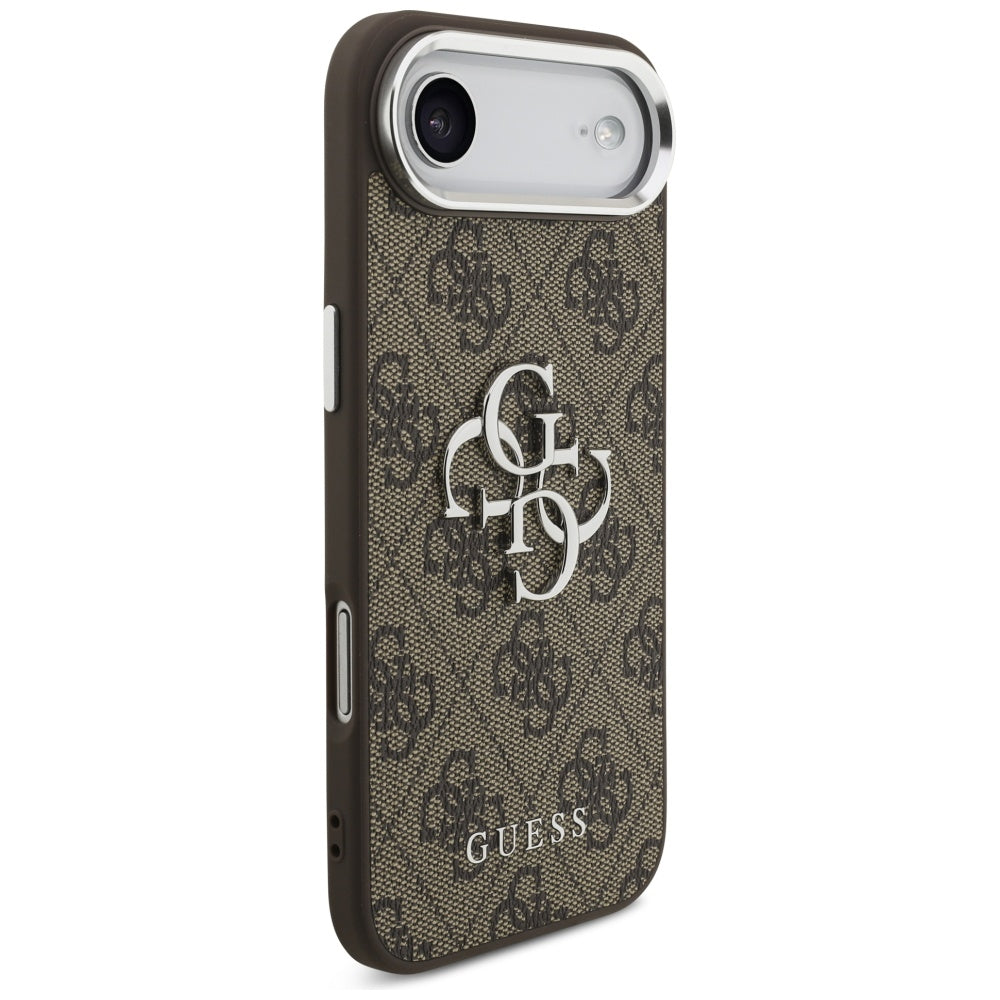 Husa pentru iPhone 17 Air - Guess Hardcase Big 4G Logo Classic Logo (GUHCP17MP4G4SMCW) - Brown