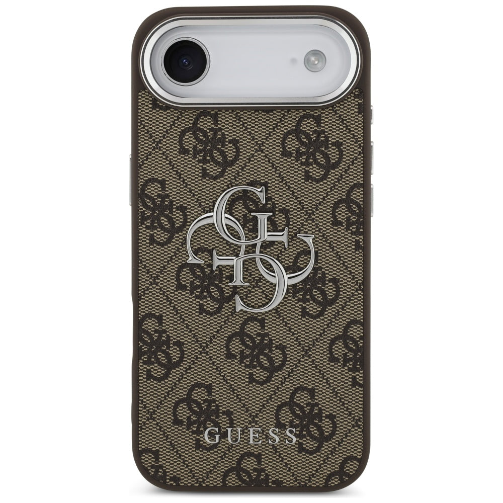 Husa pentru iPhone 17 Air - Guess Hardcase Big 4G Logo Classic Logo (GUHCP17MP4G4SMCW) - Brown