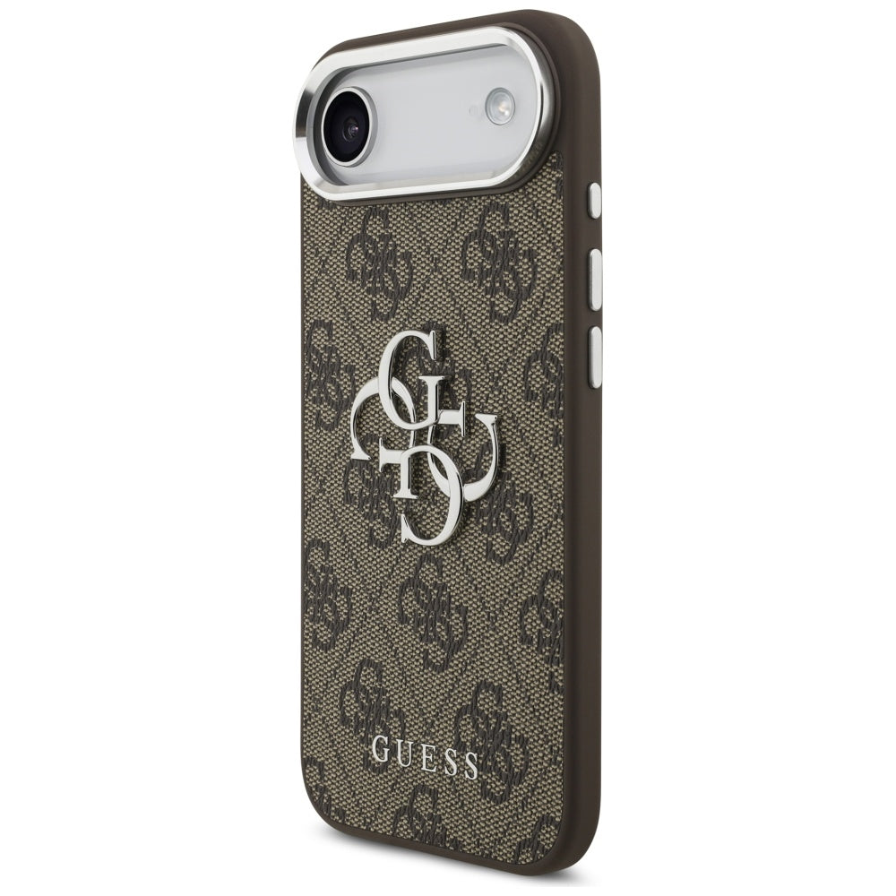 Husa pentru iPhone 17 Air - Guess Hardcase Big 4G Logo Classic Logo (GUHCP17MP4G4SMCW) - Brown