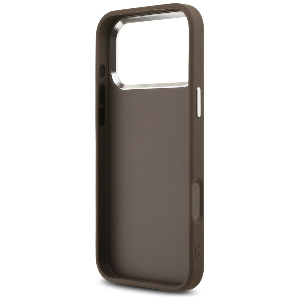 Husa pentru iPhone 17 Pro Max - Guess Hardcase Big 4G Logo Classic Logo (GUHCP17XP4G4SMCW) - Brown