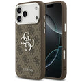 Husa pentru iPhone 17 Pro Max - Guess Hardcase Big 4G Logo Classic Logo (GUHCP17XP4G4SMCW) - Brown