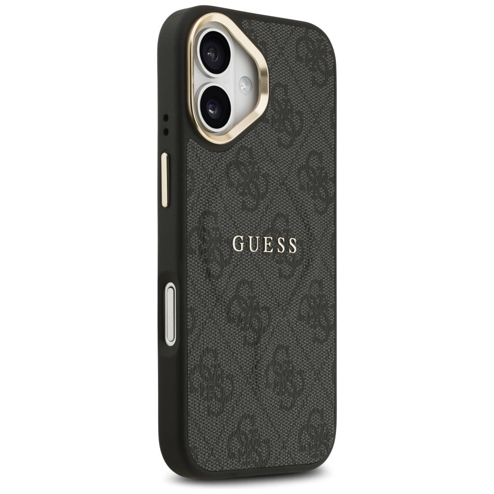 Husa pentru iPhone 17 - Guess Hardcase 4G Classic MagSafe (GUHMP17SP4MSEGCK) - Black