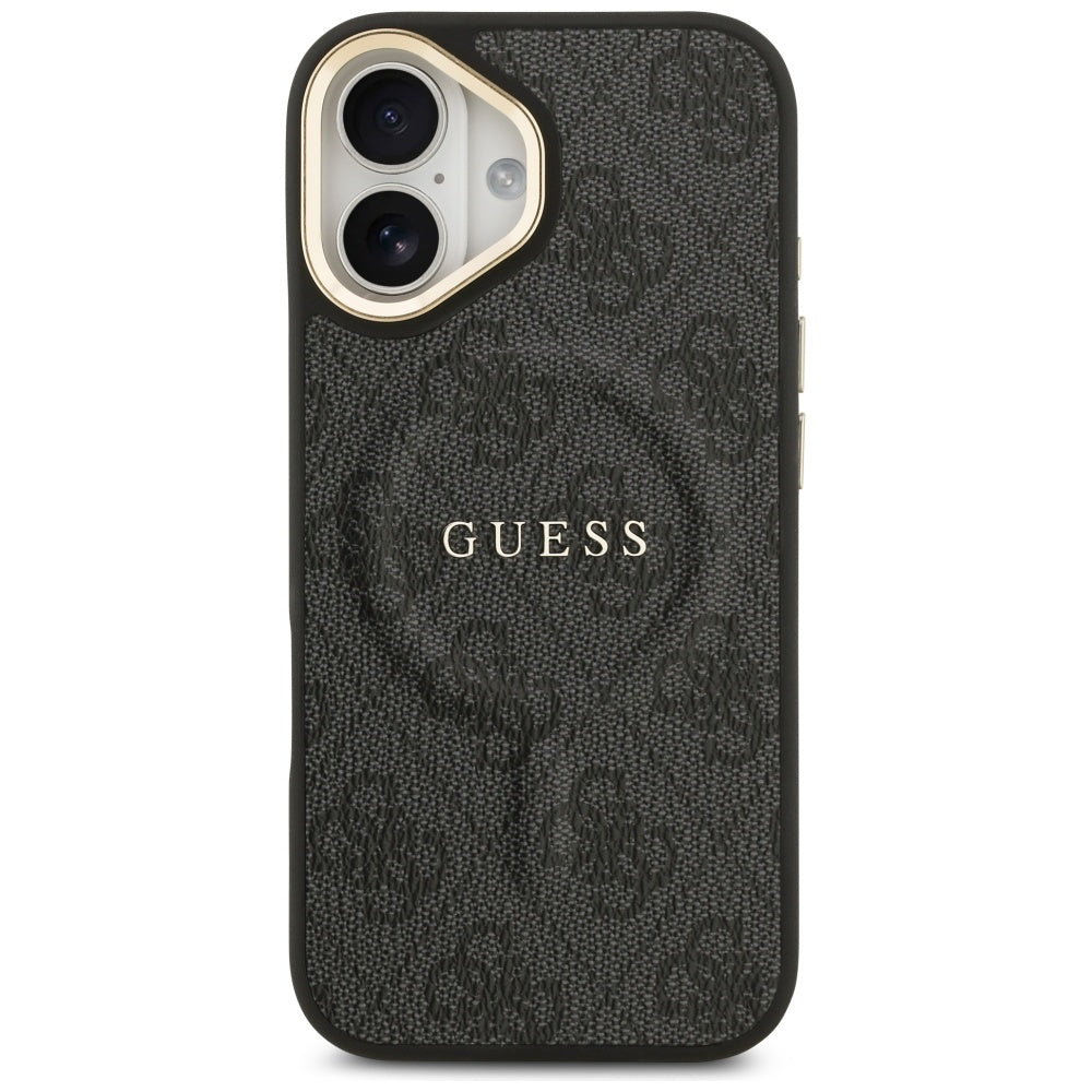 Husa pentru iPhone 17 - Guess Hardcase 4G Classic MagSafe (GUHMP17SP4MSEGCK) - Black