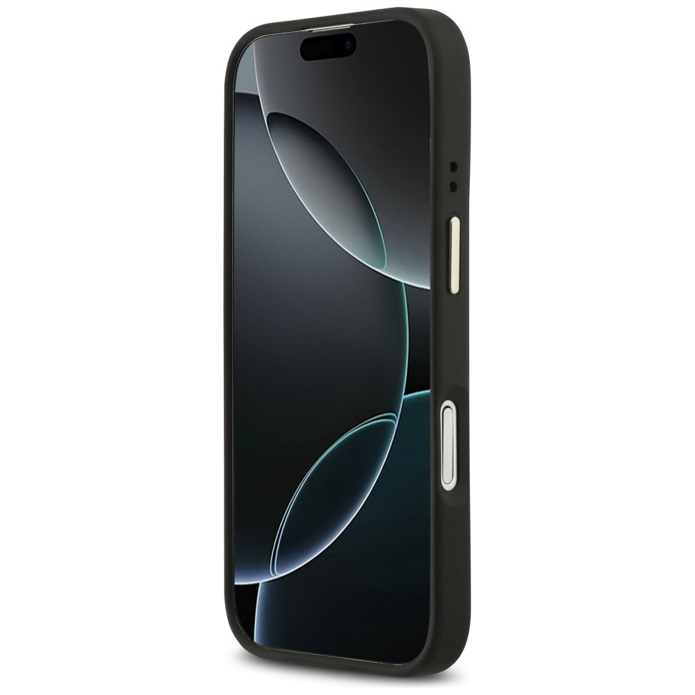 Husa pentru iPhone 17 - Guess Hardcase 4G Classic MagSafe (GUHMP17SP4MSEGCK) - Black