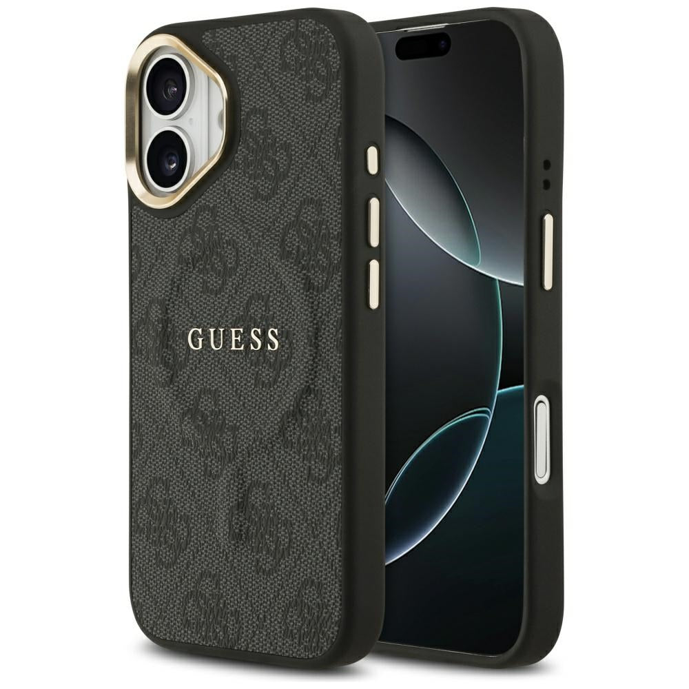 Husa pentru iPhone 17 - Guess Hardcase 4G Classic MagSafe (GUHMP17SP4MSEGCK) - Black