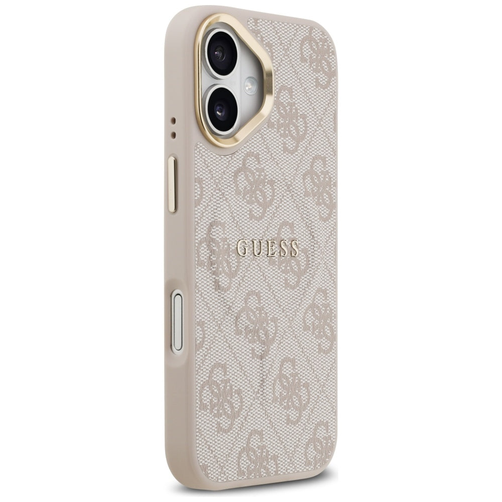 Husa pentru iPhone 17 - Guess Hardcase 4G Classic MagSafe (GUHMP17SP4MSEGCP) - Pink