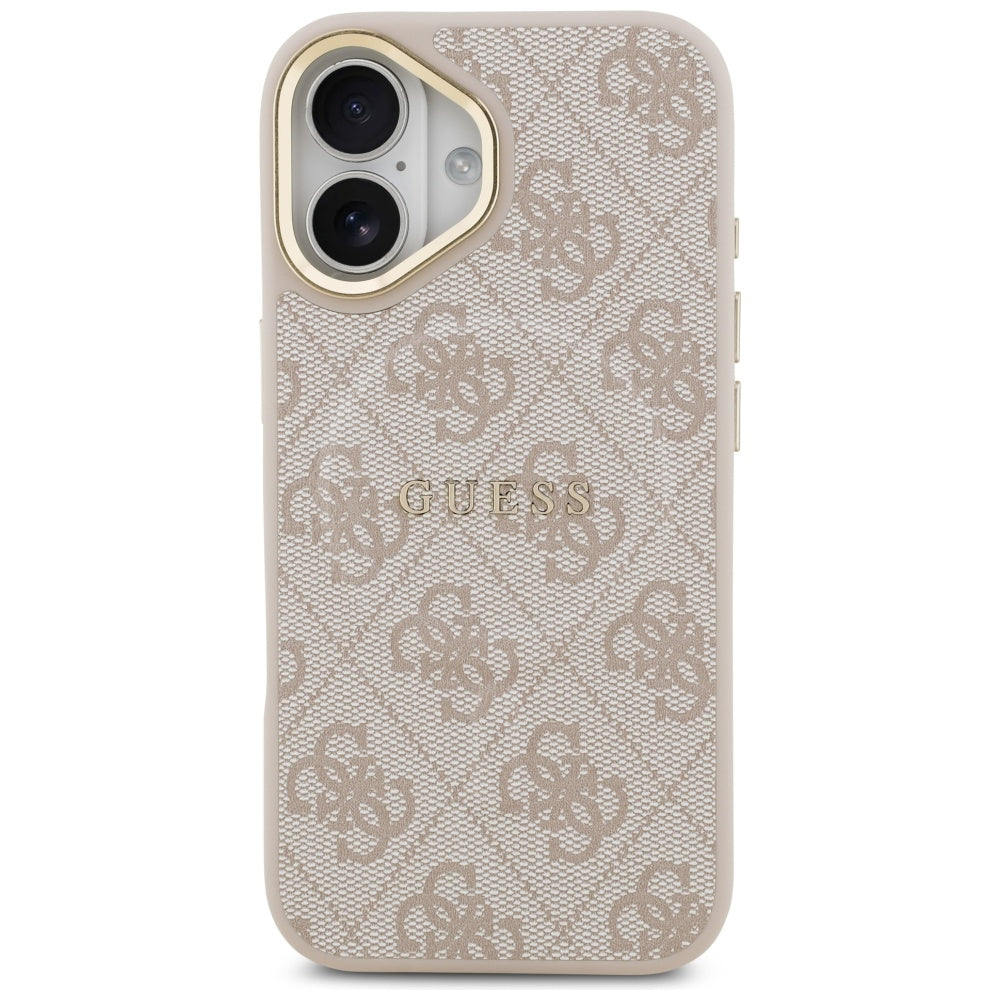 Husa pentru iPhone 17 - Guess Hardcase 4G Classic MagSafe (GUHMP17SP4MSEGCP) - Pink