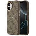 Husa pentru iPhone 17 - Guess Hardcase 4G Classic MagSafe (GUHMP17SP4MSEGCW) - Brown