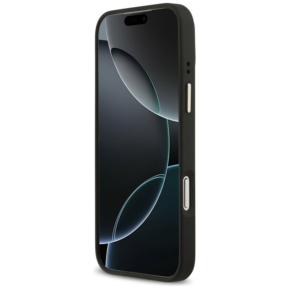 Husa pentru iPhone 17 Pro - Guess Hardcase 4G Classic MagSafe (GUHMP17LP4MSEGCK) - Black