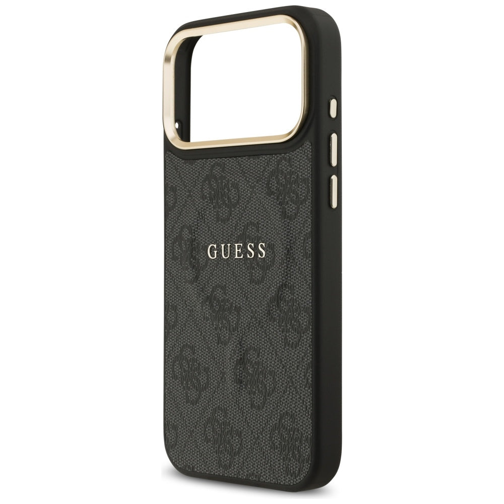Husa pentru iPhone 17 Pro - Guess Hardcase 4G Classic MagSafe (GUHMP17LP4MSEGCK) - Black