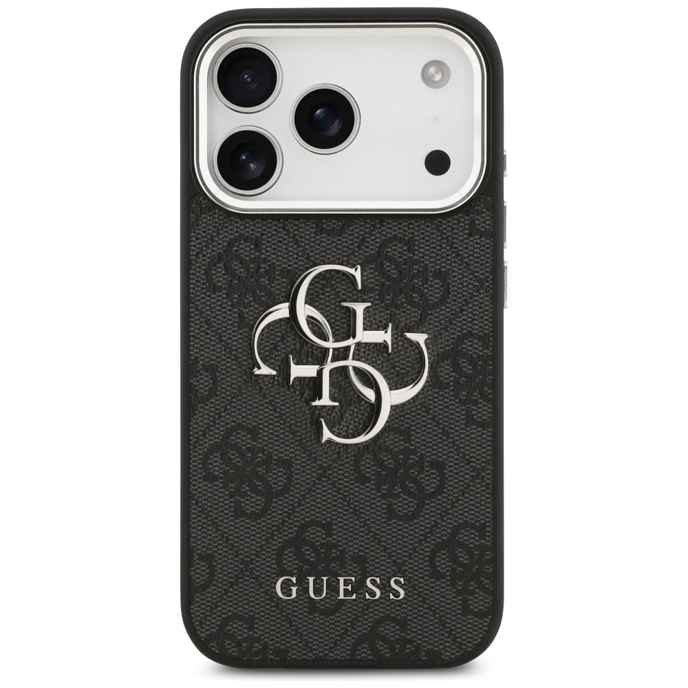 Husa pentru iPhone 17 Pro - Guess Hardcase Big 4G Logo Classic Logo (GUHCP17LP4G4SMCK) - Black
