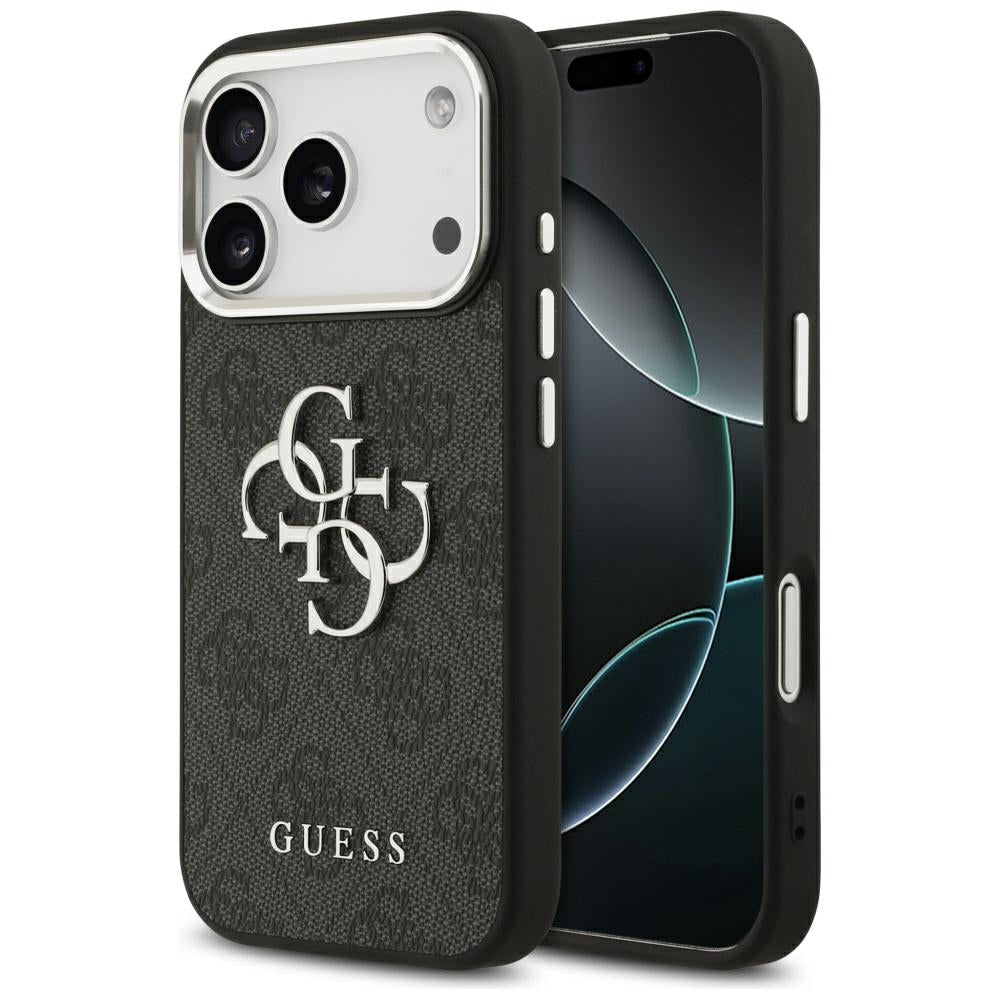 Husa pentru iPhone 17 Pro - Guess Hardcase Big 4G Logo Classic Logo (GUHCP17LP4G4SMCK) - Black