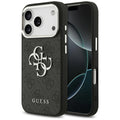 Husa pentru iPhone 17 Pro - Guess Hardcase Big 4G Logo Classic Logo (GUHCP17LP4G4SMCK) - Black