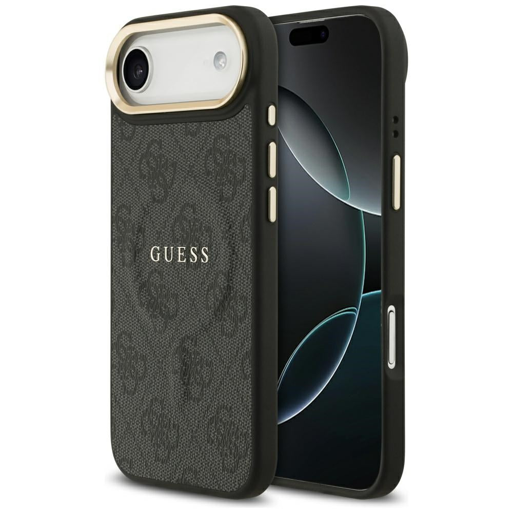 Husa pentru iPhone 17 Air - Guess Hardcase 4G Classic MagSafe (GUHMP17MP4MSEGCK) - Black