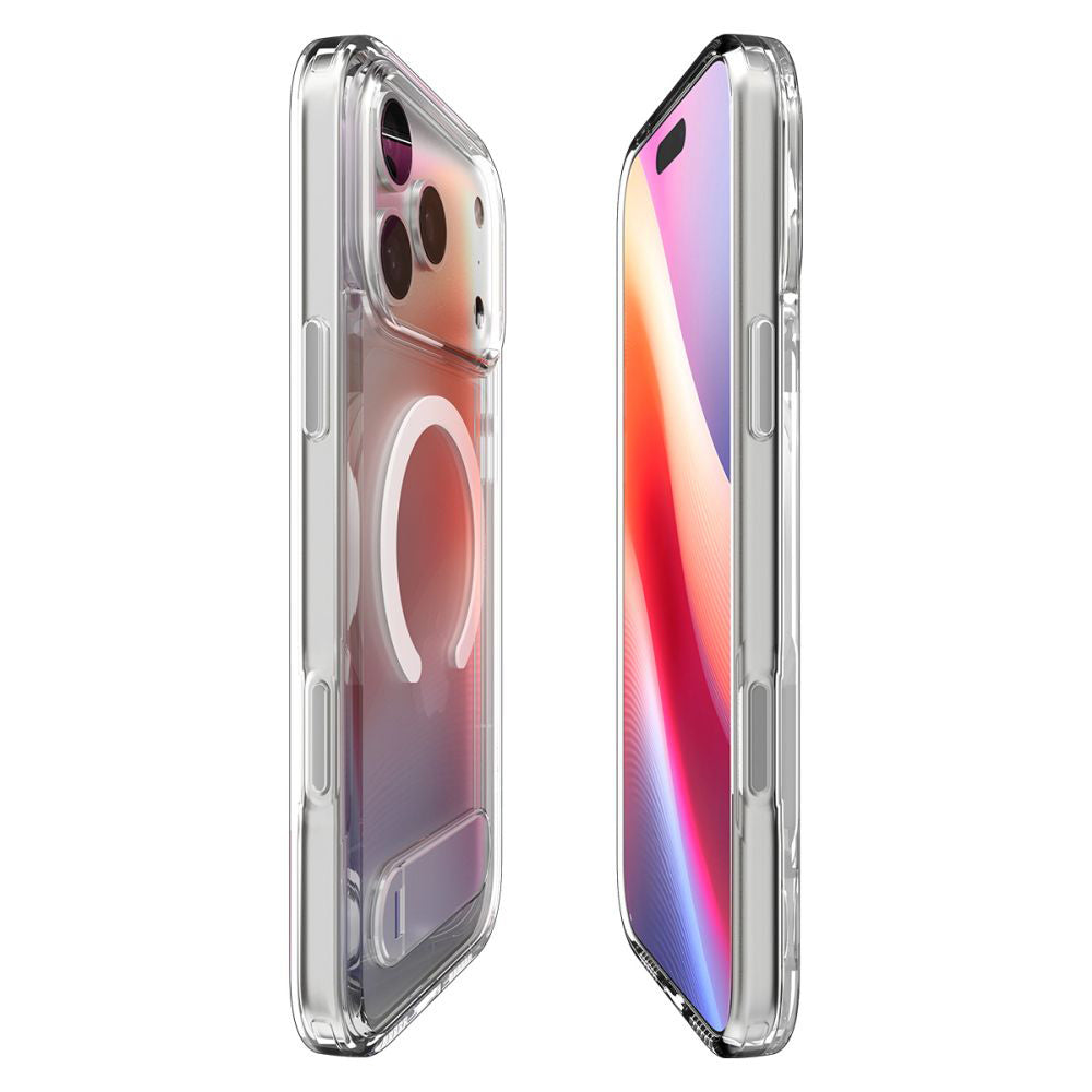 Spigen - Ultra Hybrid S MagSafe (ACS09946) - iPhone 17 Pro - Clear/White