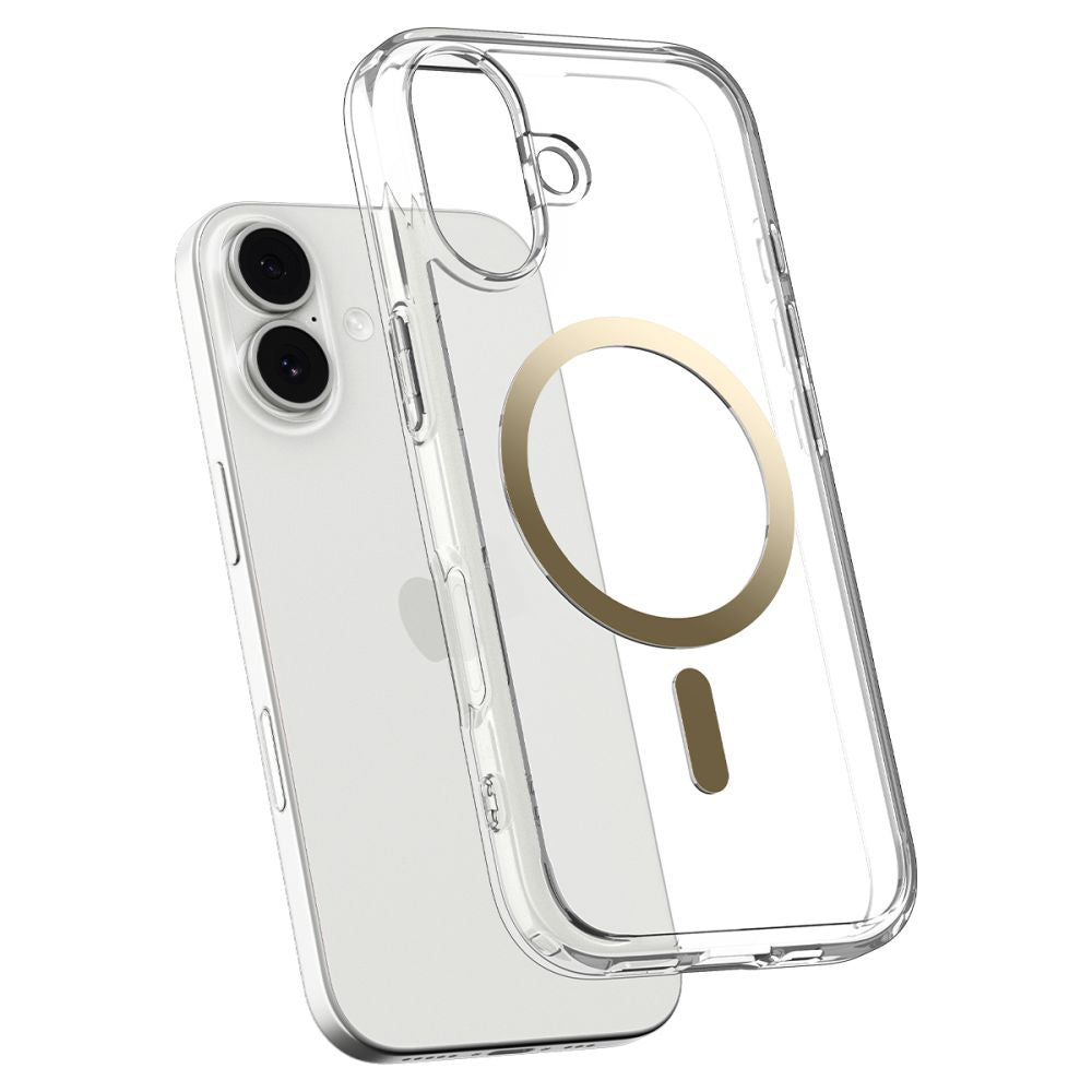 Spigen - Ultra Hybrid MagSafe (ACS10382) - iPhone 17 - Clear/Gold