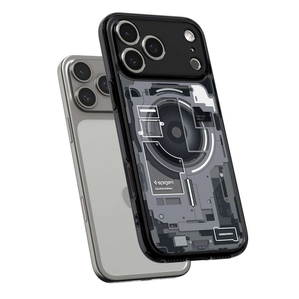 Spigen - Ultra Hybrid Zero One MagSafe (ACS10353) - iPhone 17 Pro - Black