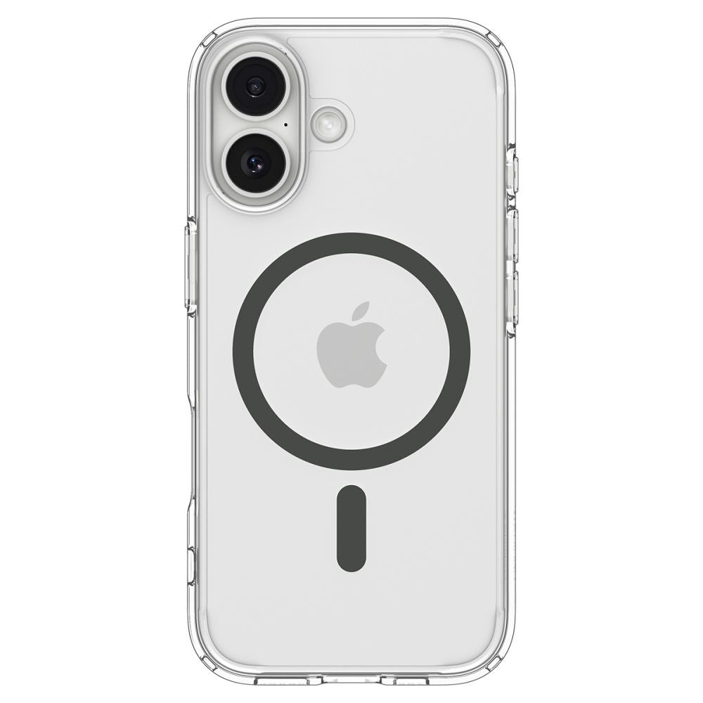 Spigen Husa de protectie Spigen Ultra Hybrid MagSafe (ACS10381) compatibil cu iPhone 17, Transparent /Graphite – imagine