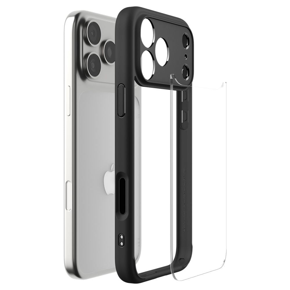 Spigen - Ultra Hybrid (ACS10343) - iPhone 17 Pro - Matte Black