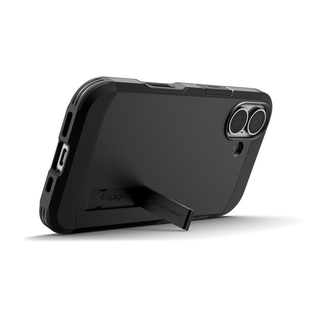 Spigen Husa de protectie Spigen Tough Armor "T" MagSafe (ACS10391) compatibil cu iPhone 17, Negru – imagine 6