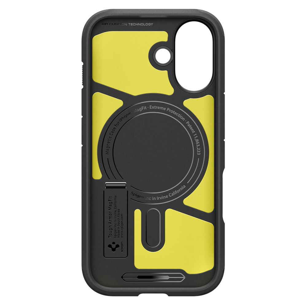Spigen Husa de protectie Spigen Tough Armor "T" MagSafe (ACS10391) compatibil cu iPhone 17, Negru – imagine 5
