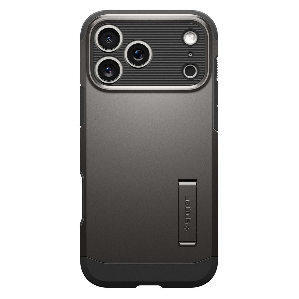 Spigen Husa de protectie Spigen Tough Armor "T" MagSafe (ACS10362) compatibil cu iPhone 17 Pro, Gunmetal – imagine 3