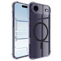 Techsuit - Shockproof Clear Silicone MagSafe - iPhone 17 Air - Smoke Black