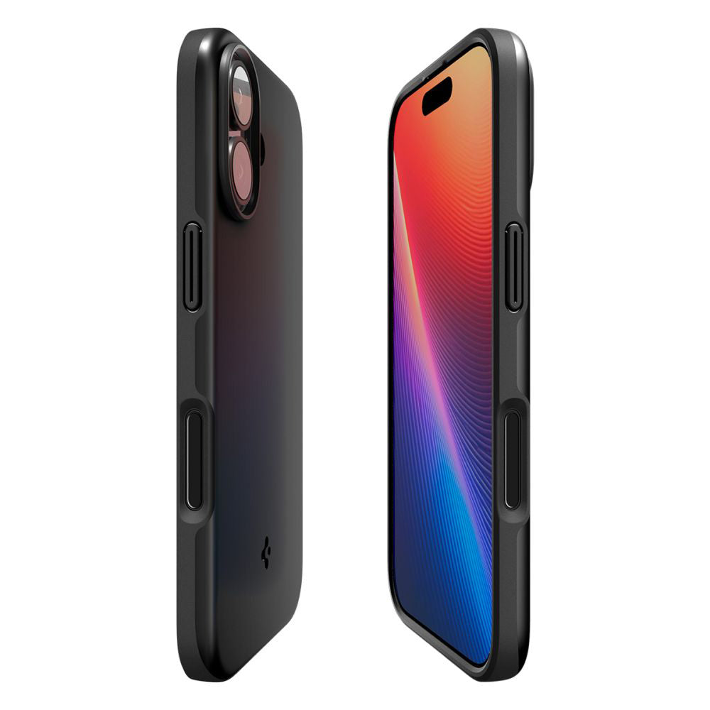 Spigen Husa de protectie Spigen Thin Fit MagSafe (ACS10373) compatibil cu iPhone 17, Negru – imagine 7