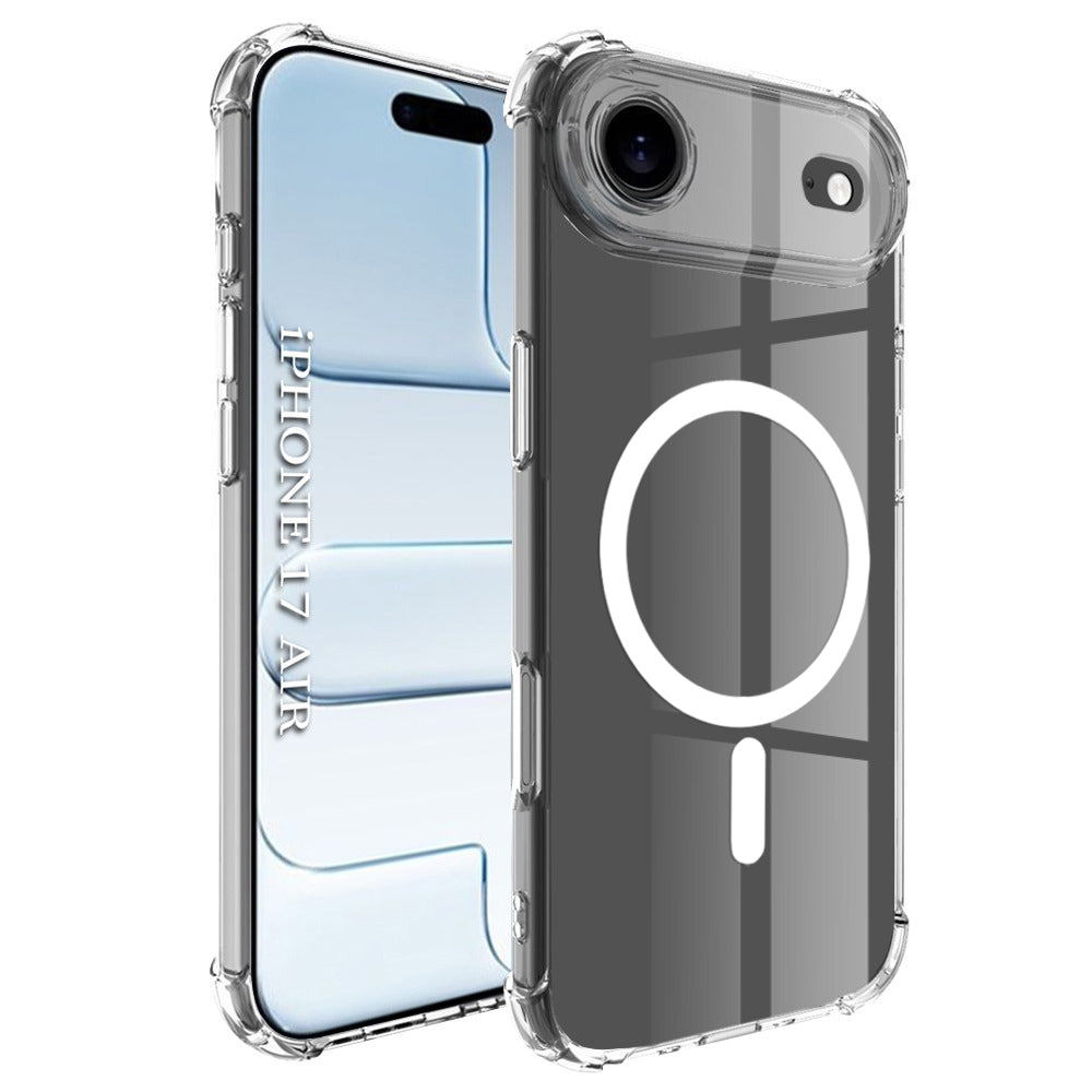 Techsuit - Shockproof Clear Silicone MagSafe - iPhone 17 Air - Clear