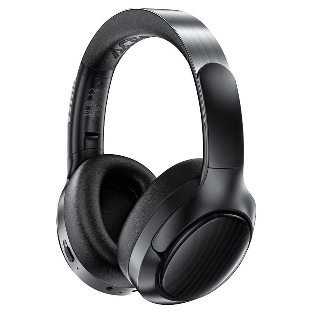 Acefast - Wireless Headset (H5) - Type-C, Bluetooth 5.4, ANC, Noise Reduction, 3D Sense, 500mAh, Professional Hi-Fi - Bl