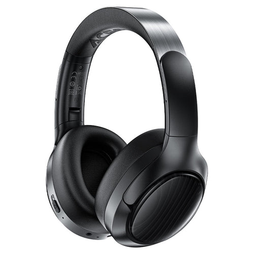 Acefast - Wireless Headset (H5) - Type-C, Bluetooth 5.4, ANC, Noise Reduction, 3D Sense, 500mAh, Professional Hi-Fi - Bl