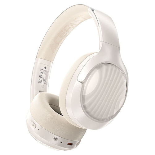 Acefast - Wireless Headset (H5) - Type-C, Bluetooth 5.4, ANC, Noise Reduction, 3D Sense, 500mAh, Professional Hi-Fi - Wh