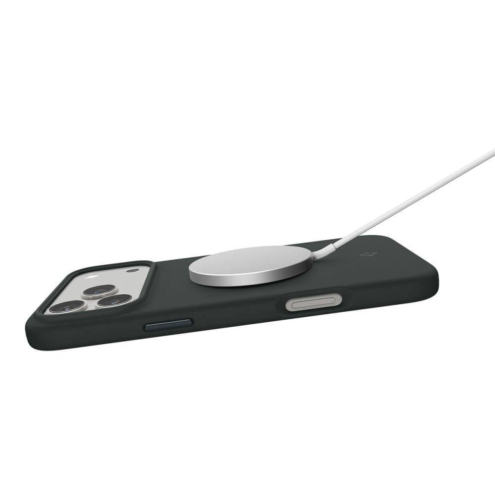 Spigen - Silicone Fit MagSafe (ACS10271) - iPhone 17 Pro Max - Abyss Green