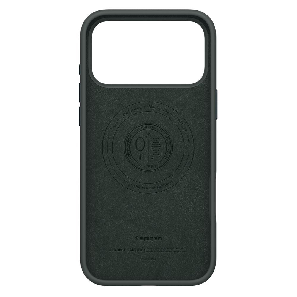 Spigen - Silicone Fit MagSafe (ACS10271) - iPhone 17 Pro Max - Abyss Green