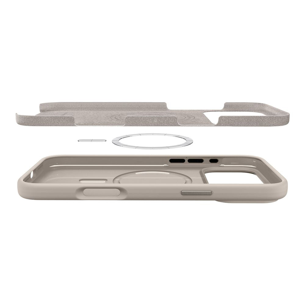 Spigen - Silicone Fit MagSafe (ACS10272) - iPhone 17 Pro Max - Stone