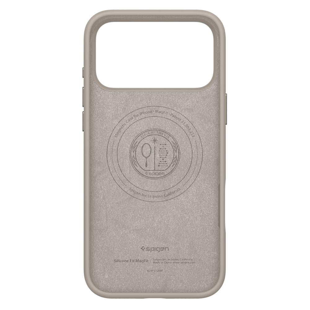 Spigen - Silicone Fit MagSafe (ACS10272) - iPhone 17 Pro Max - Stone