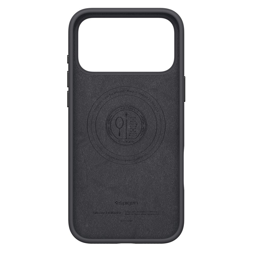 Spigen - Silicone Fit MagSafe (ACS10335) - iPhone 17 Pro - Black