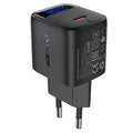 Incarcator Acefast (A115), Type-C, 30W, Fast Charging, Negru
