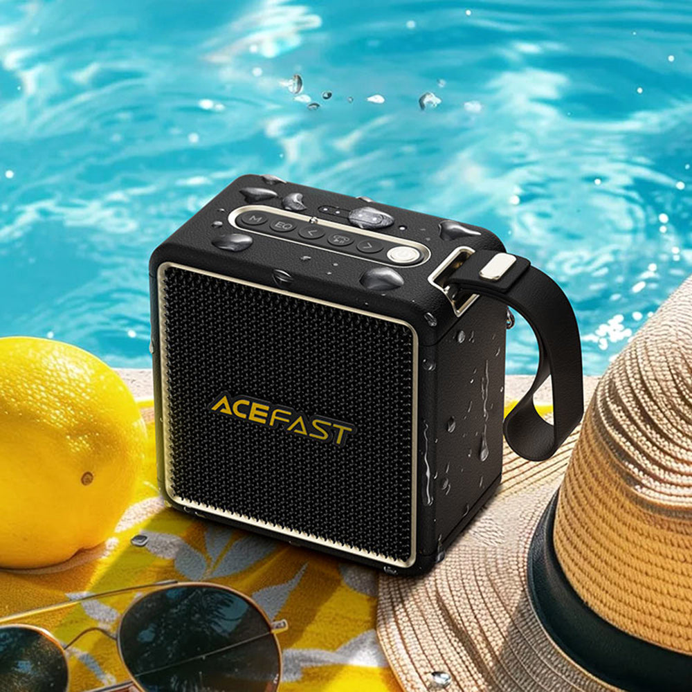 Boxa Acefast Wireless Nano (K3), Bluetooth 5.4, IPX6, Negru