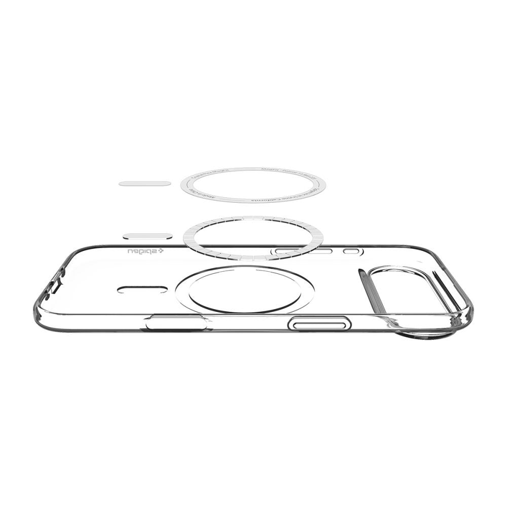 Spigen - Liquid Crystal MagSafe (ACS10395) - iPhone 17 Air - Clear / White